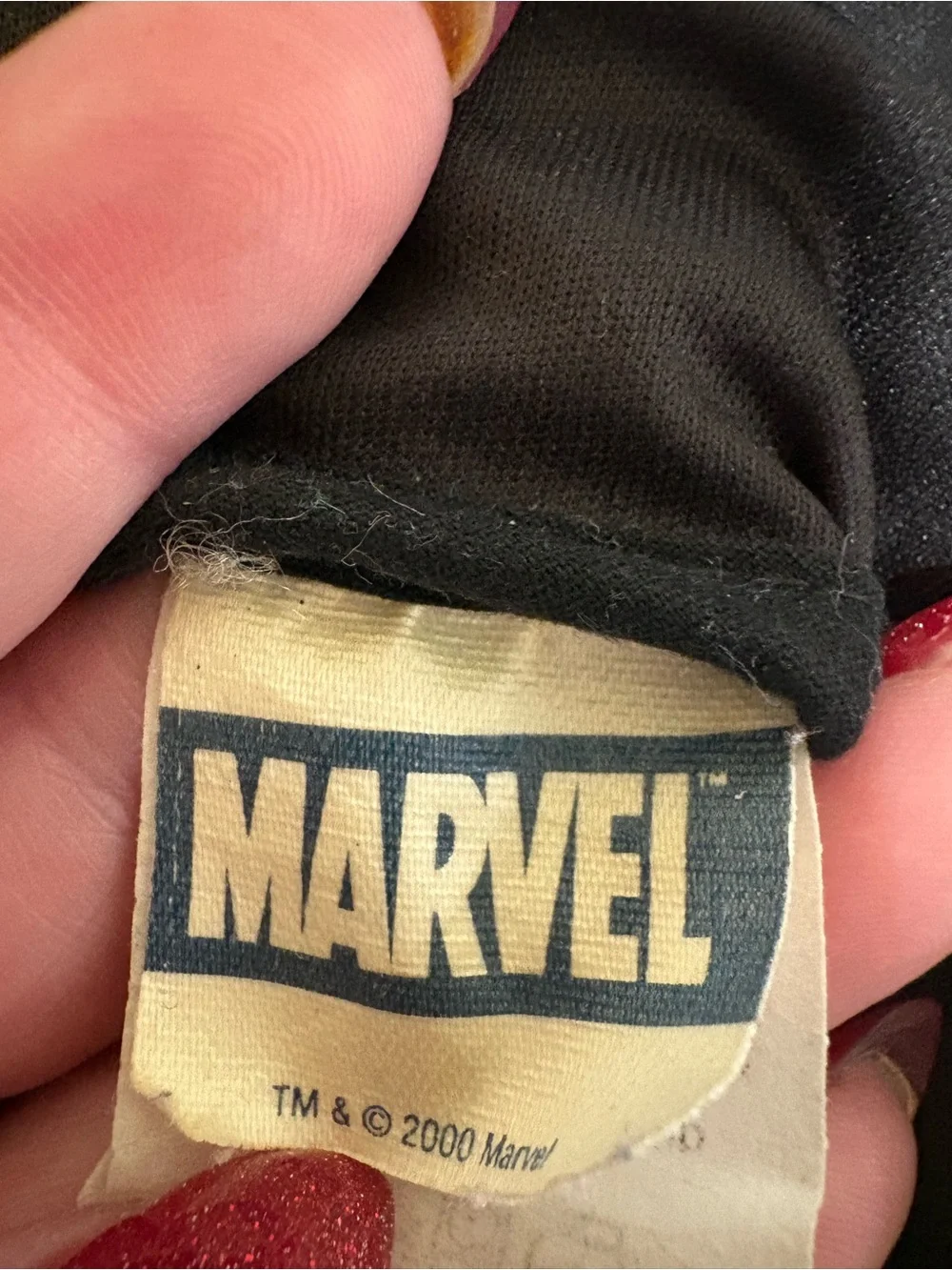 Marvel Black and Gold X-Men Style Hero Costume - Picture 6 of 7